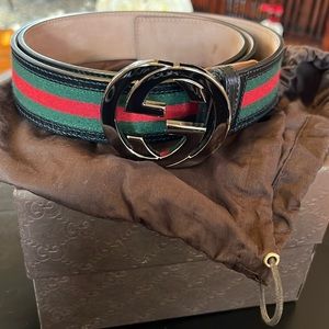 Mens Gucci belt worn once